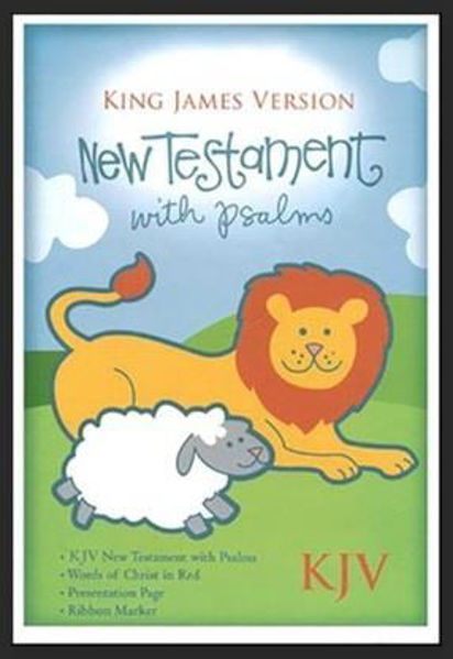 Picture of King James Version New Testament & Psalms Blue