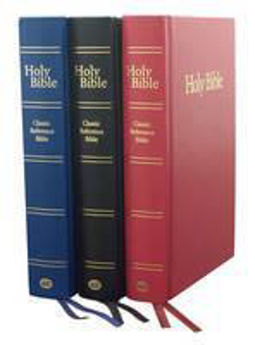 Picture of KJV Classic Ref Bible H/Back Blue