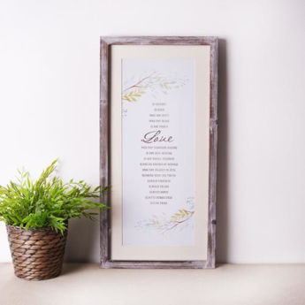 Picture of Love is Patient Wall Plaque