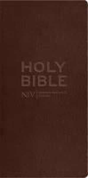 Picture of NIV Brown Compact Zipped Bible