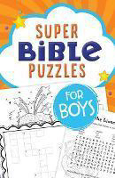 Picture of Super Bible Puzzles for Boys