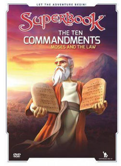 Picture of Superbook DVD: Ten Commandments