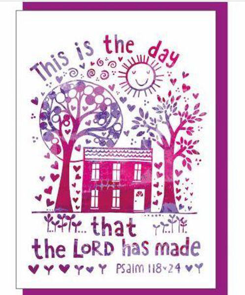 Picture of This is the Day   Blank Card