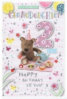 Picture of For a wonderful granddaughter 2 today