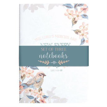 Picture of The Lord's Mercies  set of 3 notebooks