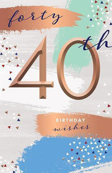 Picture of 40th Birthday Wishes