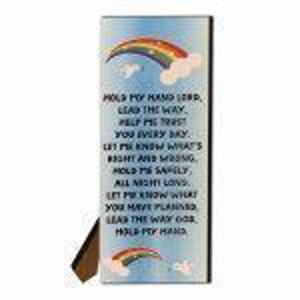 Picture of Hold My Hand  Children's Hinged Plaque