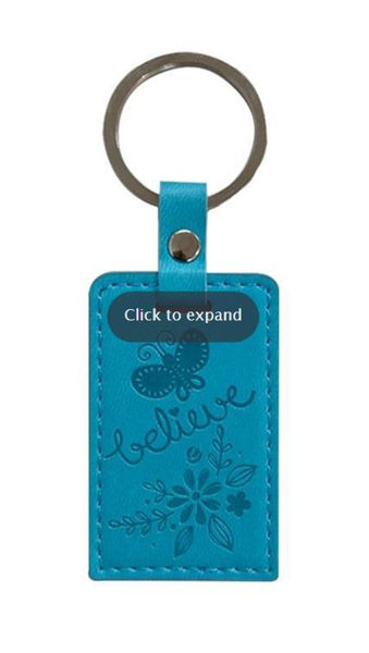 Picture of Believe Leather Lux Keyring