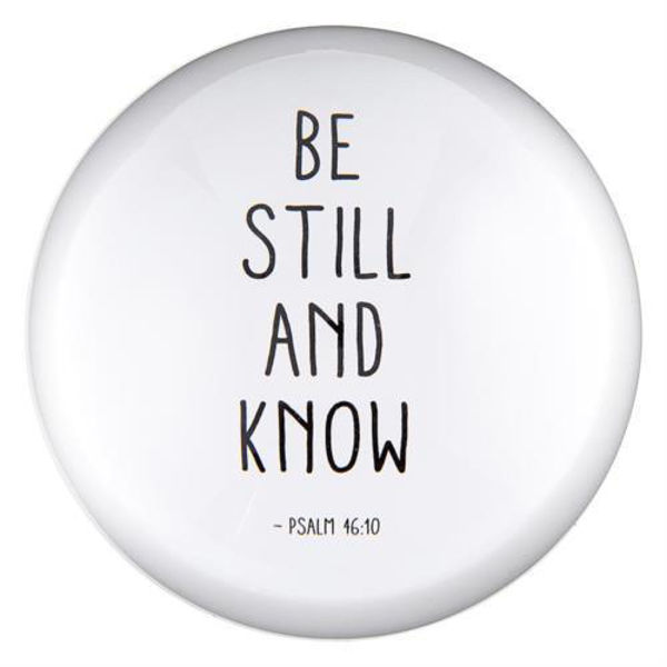 Picture of Paperweight - Be Still