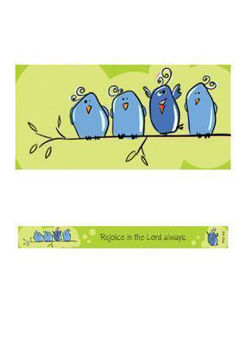 Picture of Magnetic Strip: Rejoice in the Lord always!
