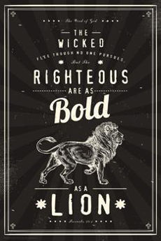 Picture of Poster: Bold Lion