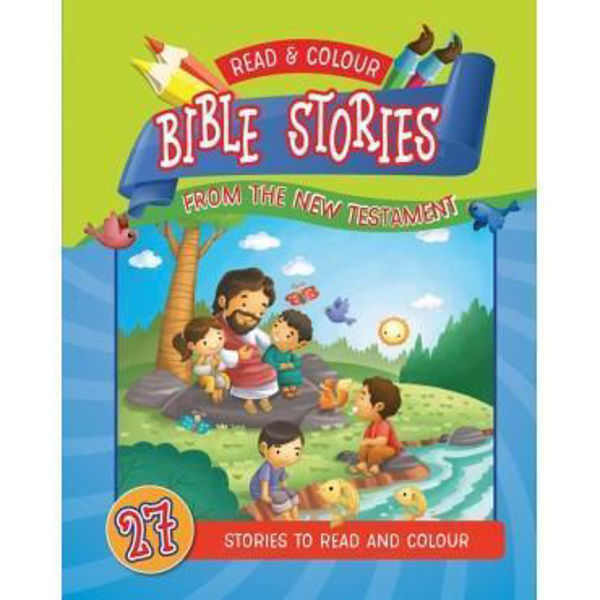 Picture of Read & Colour Bible Stories From The New Testament