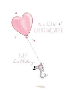 Picture of To a Great Granddaughter Happy Birthday