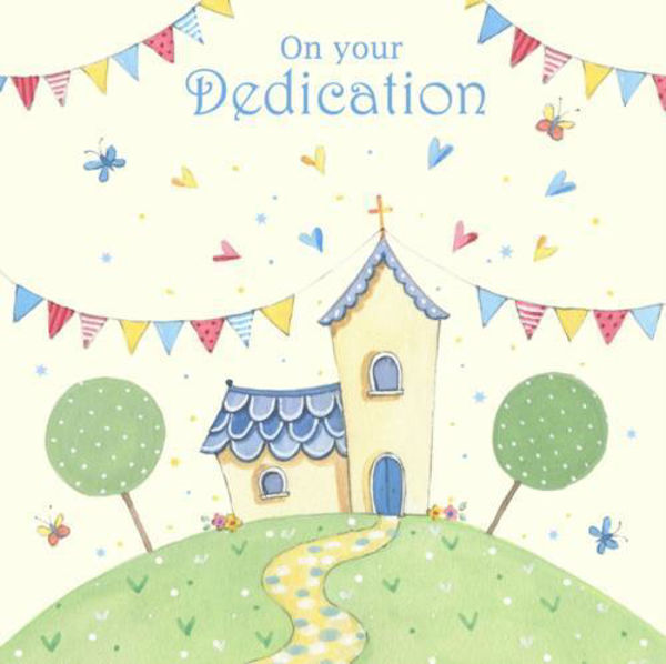 Picture of On Your Dedication Bunting & Church