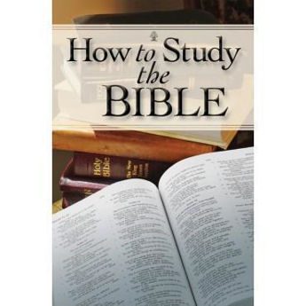 Picture of How to study the Bible