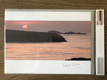 Picture of Sunset over the Atlantic, Ramsey Island