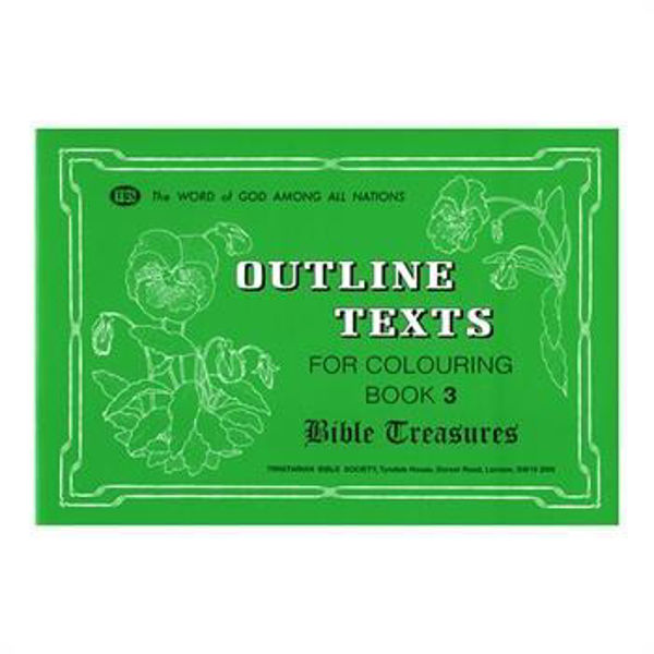 Picture of Outline Texts Colouring Book 3 Bible Treasurers