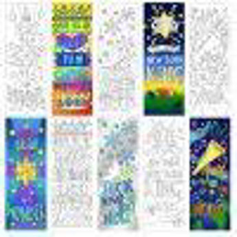 Picture of Christmas Colouring Bookmarks