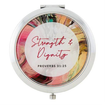 Picture of Strength & Dignity Compact Mirror