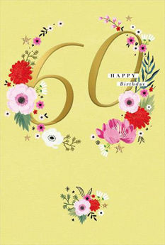 Picture of 60 Happy Birthday
