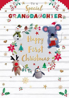 Picture of To A Special Granddaughter Happy First Christmas