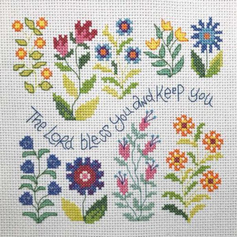 Picture of Cross Stitch Pattern 'The Lord Bless You