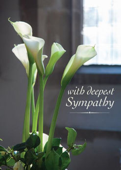 Picture of With Deepest Sympathy Lillies