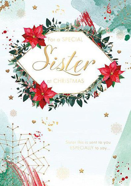 Picture of For a Special Sister at Christmas Sister this is Sent to You