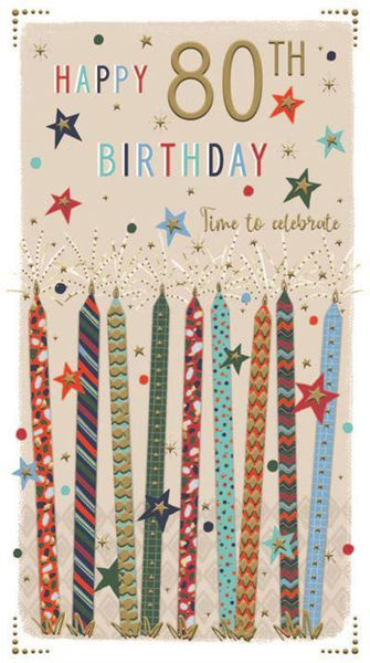 Picture of Have a Happy 80th Birthday Time to Celebrate