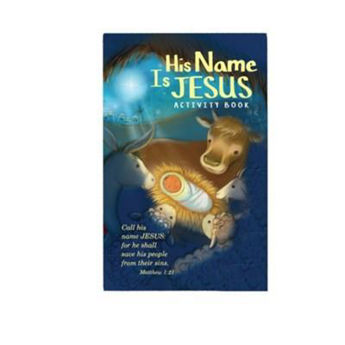 Picture of HIS NAME IS JESUS. SML PB ACTIVITY BOOK