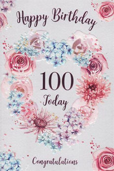Picture of Happy Birthday 100 Today