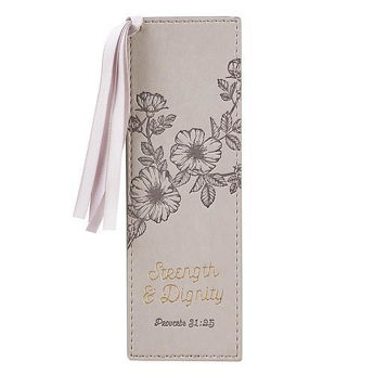 Picture of Strength and Dignity Bookmark Grey