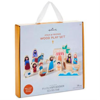 Picture of Jesus & Friends Wood Play Set