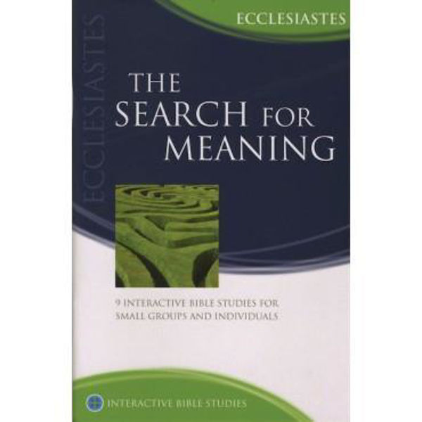 Picture of Ecclesiastes The Search for Maening