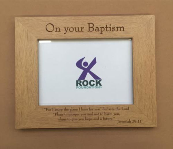 Picture of On your Baptism. Photo Frame