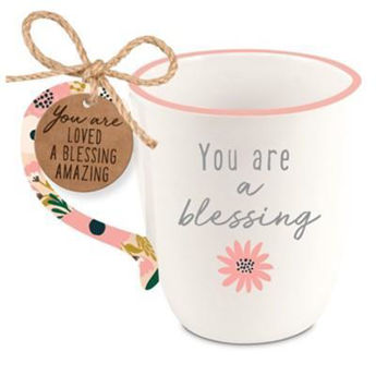 Picture of You are a Blessing Floral Mug