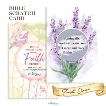 Picture of Bible Scratch card Faith series