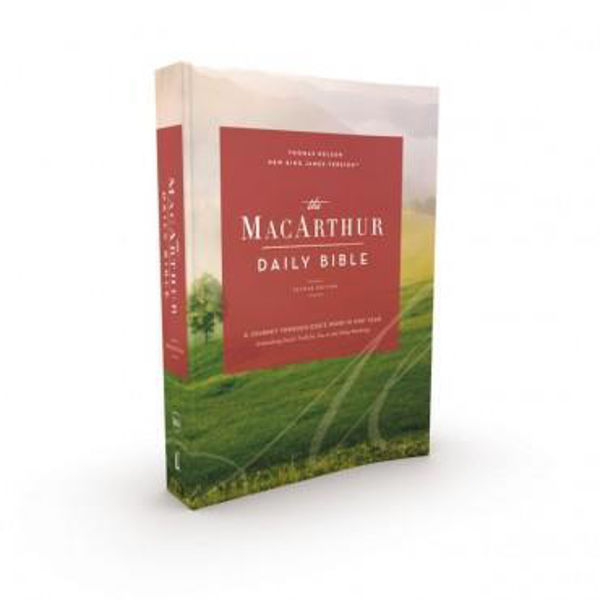 Picture of NKJV MacArthur Daily Bible 2nd Edition