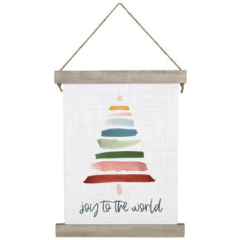 Picture of Joy to The World Hanging Canvas