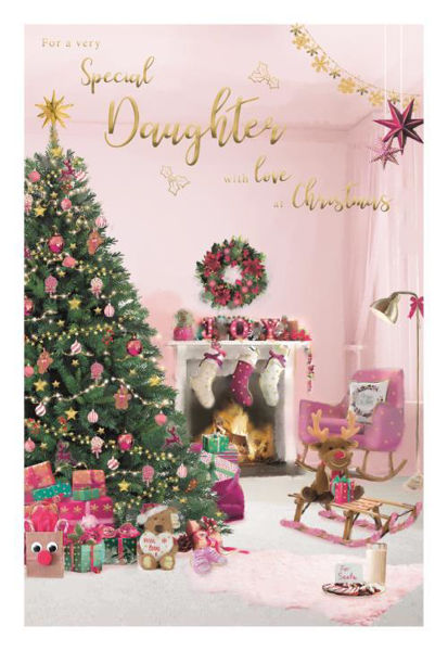 Picture of For a very special Daughter with love at Christmas