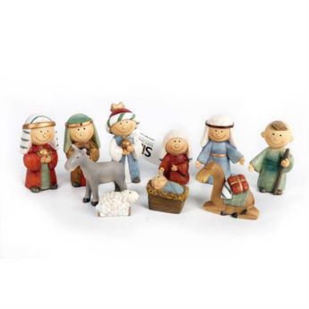 Picture of 10 piece Nativity set