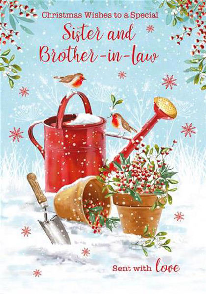 Picture of Christmas Wishes to a Special Sister and Brother-in-Law
