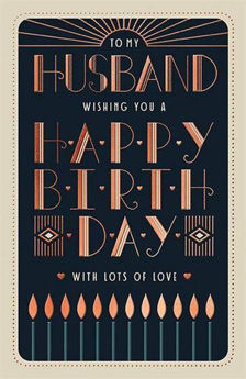 Picture of To my Husband wishing you a Happy Birthday