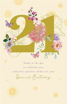 Picture of 21 Today is the Day to Celebrate You