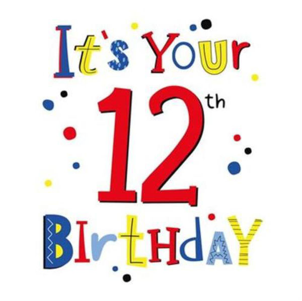 Picture of It's Your 12th Birthday