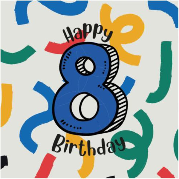 Picture of Happy 8 Birthday