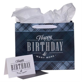 Picture of Happy Birthday 3-in-1 Gift Bag Set