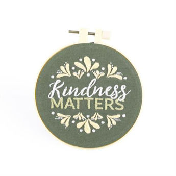 Picture of Kindness Matters Embroidery Kit