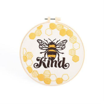Picture of Bee Kind Embroidery Kit