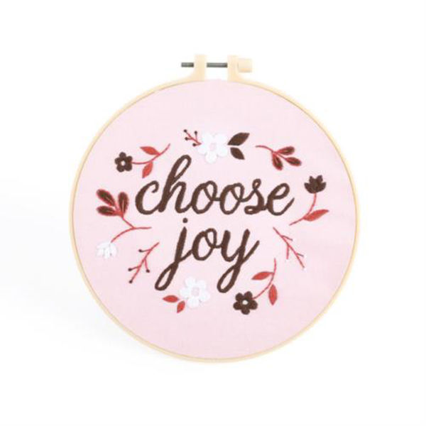 Picture of Choose Joy Embroidery Kit